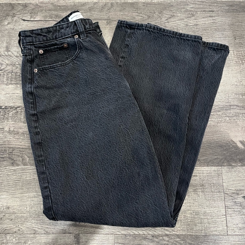 Abercrombie & Fitch Charcoal Denim Jeans